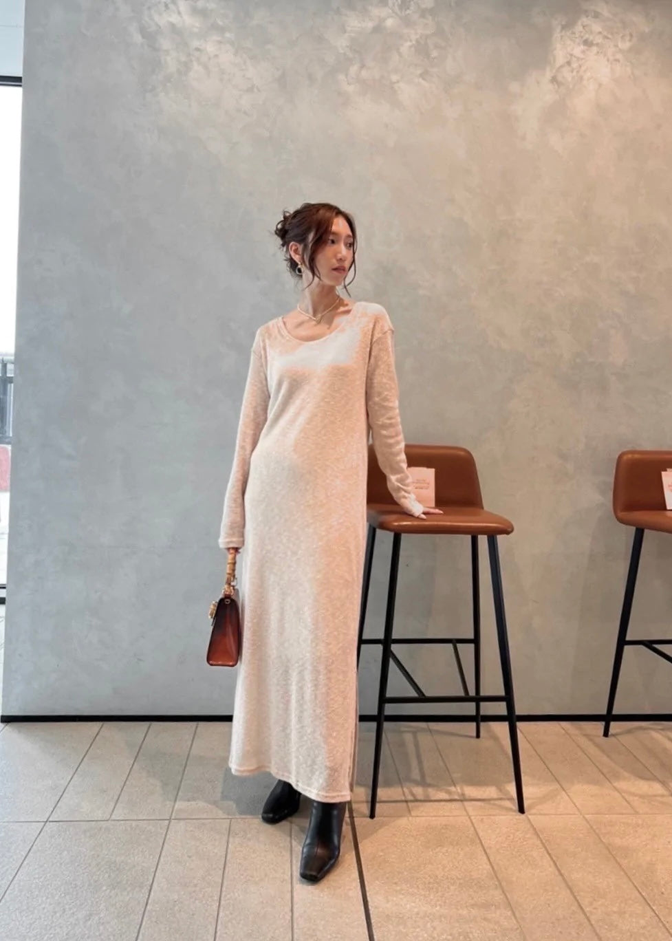 この秋着たい!トレンドの透かしデザインワンピース
