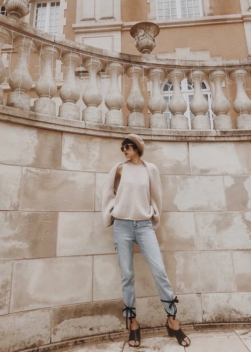 Knit set tops