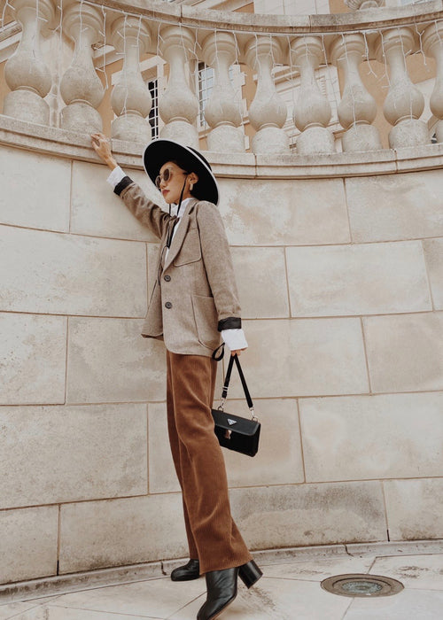 Corduroy Straight pants