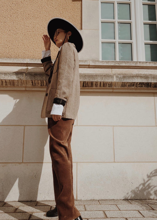 Corduroy Straight pants