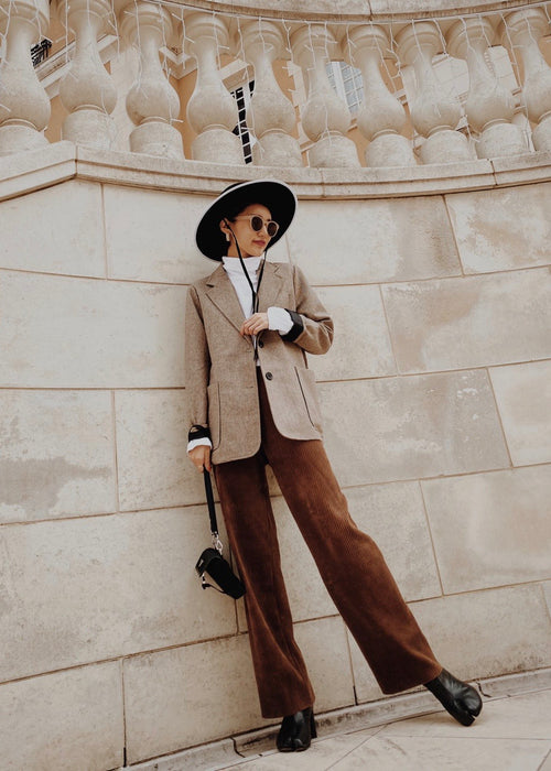 Corduroy Straight pants