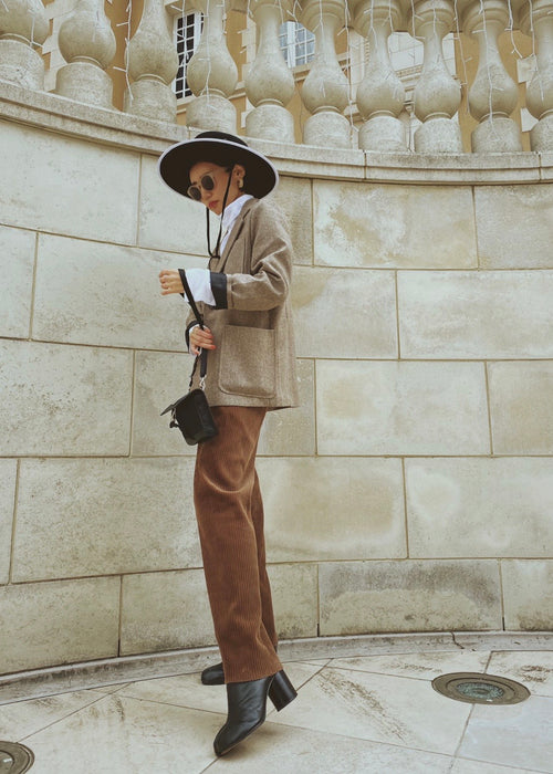 Corduroy Straight pants