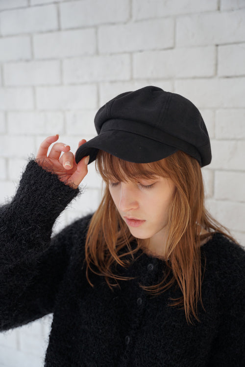 2way shaggy knit tops