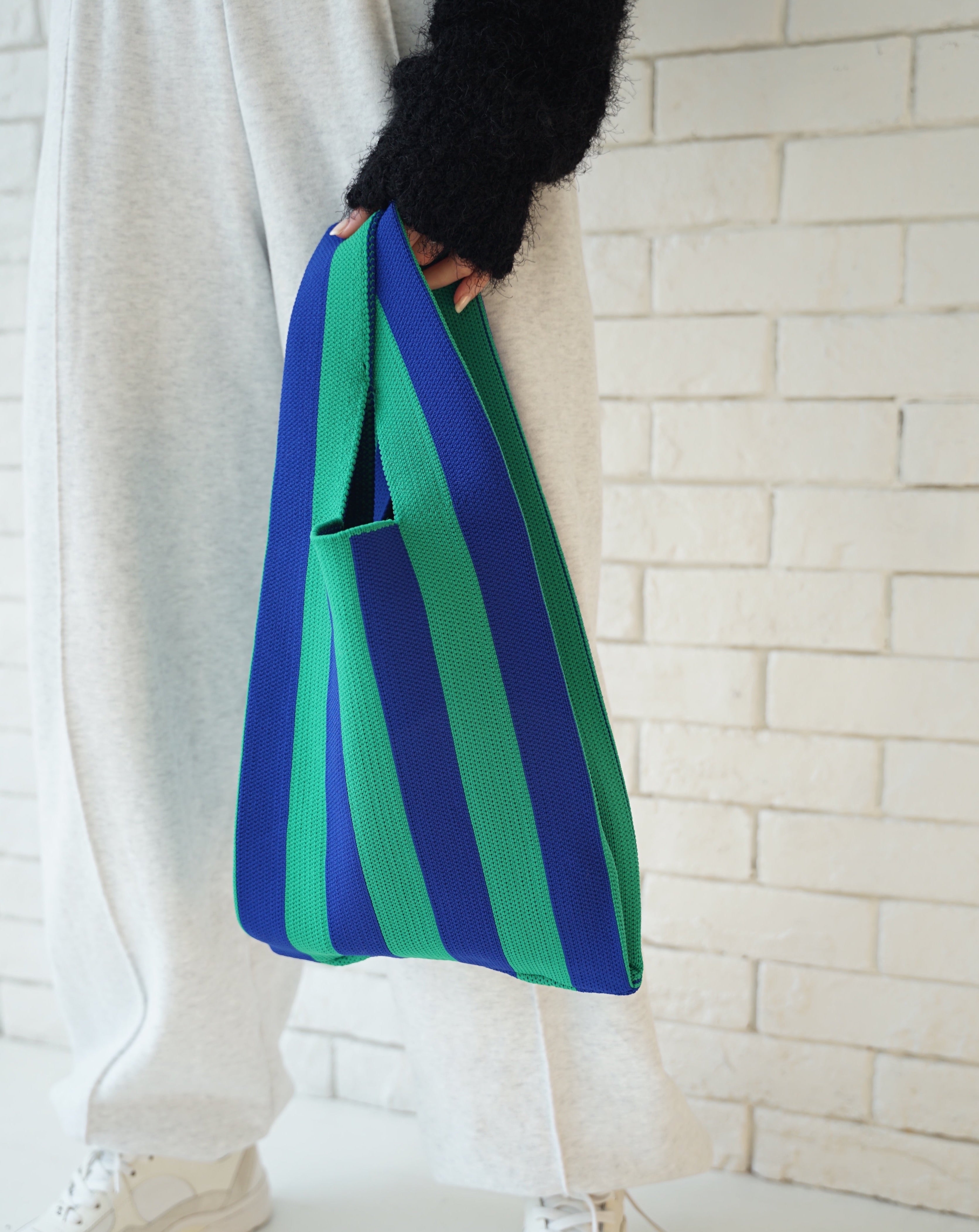 Stripe tote bag – SHEER