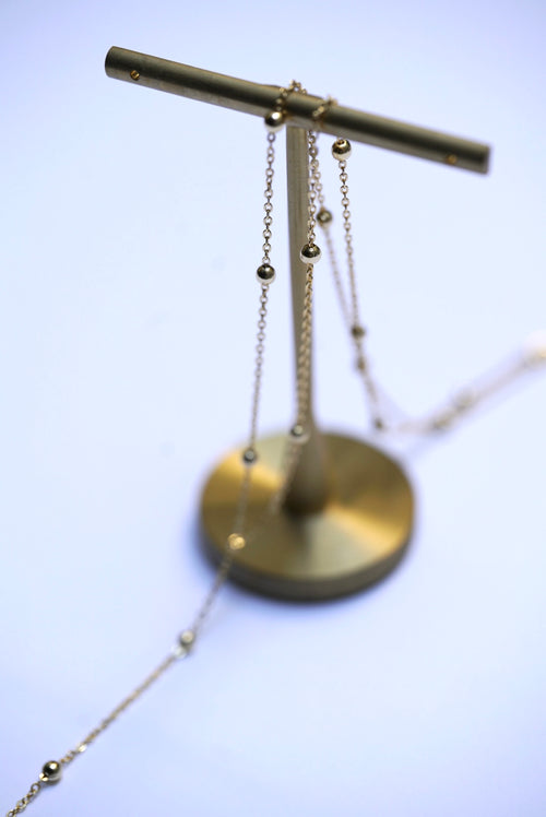 Ball chain necklace