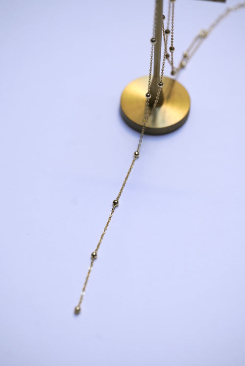 Ball chain necklace