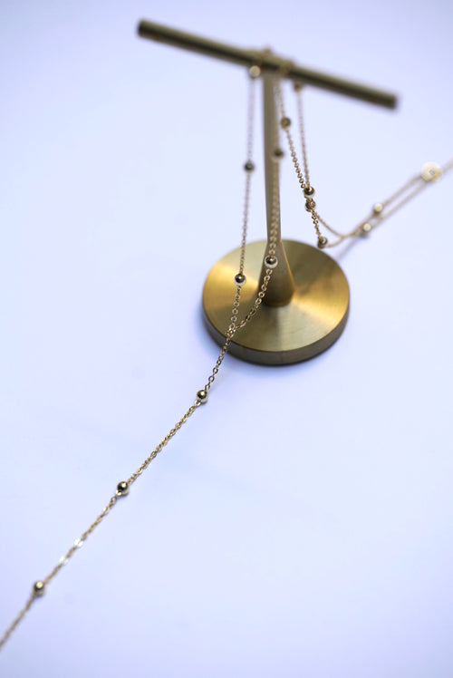 Ball chain necklace