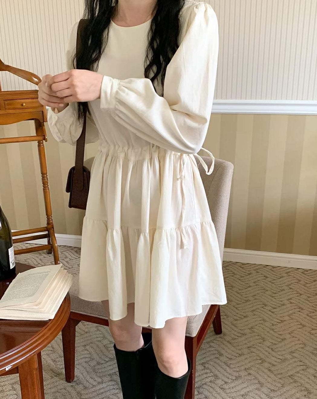 Tiered mini one-piece