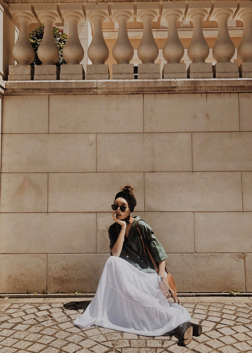 Linen short jacket