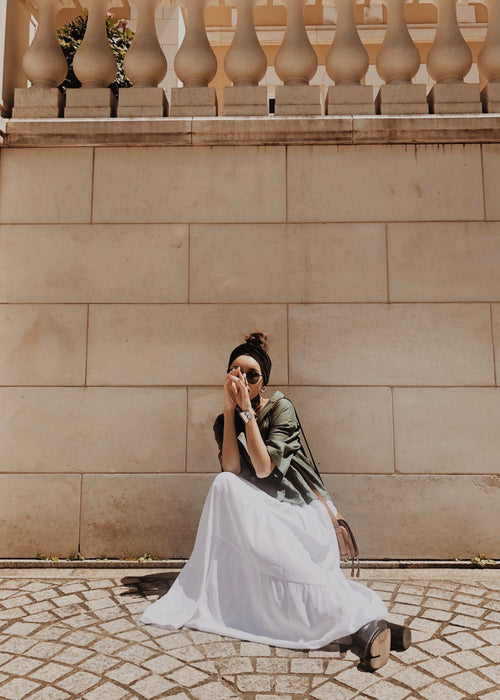 Linen short jacket