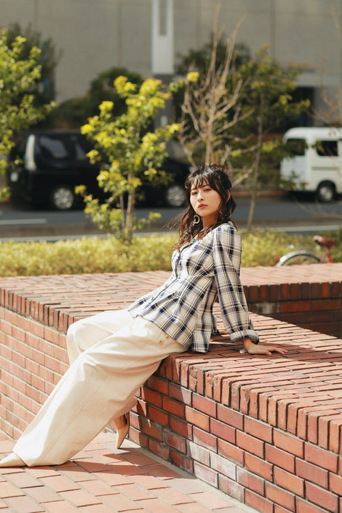 Centerpress wide pants