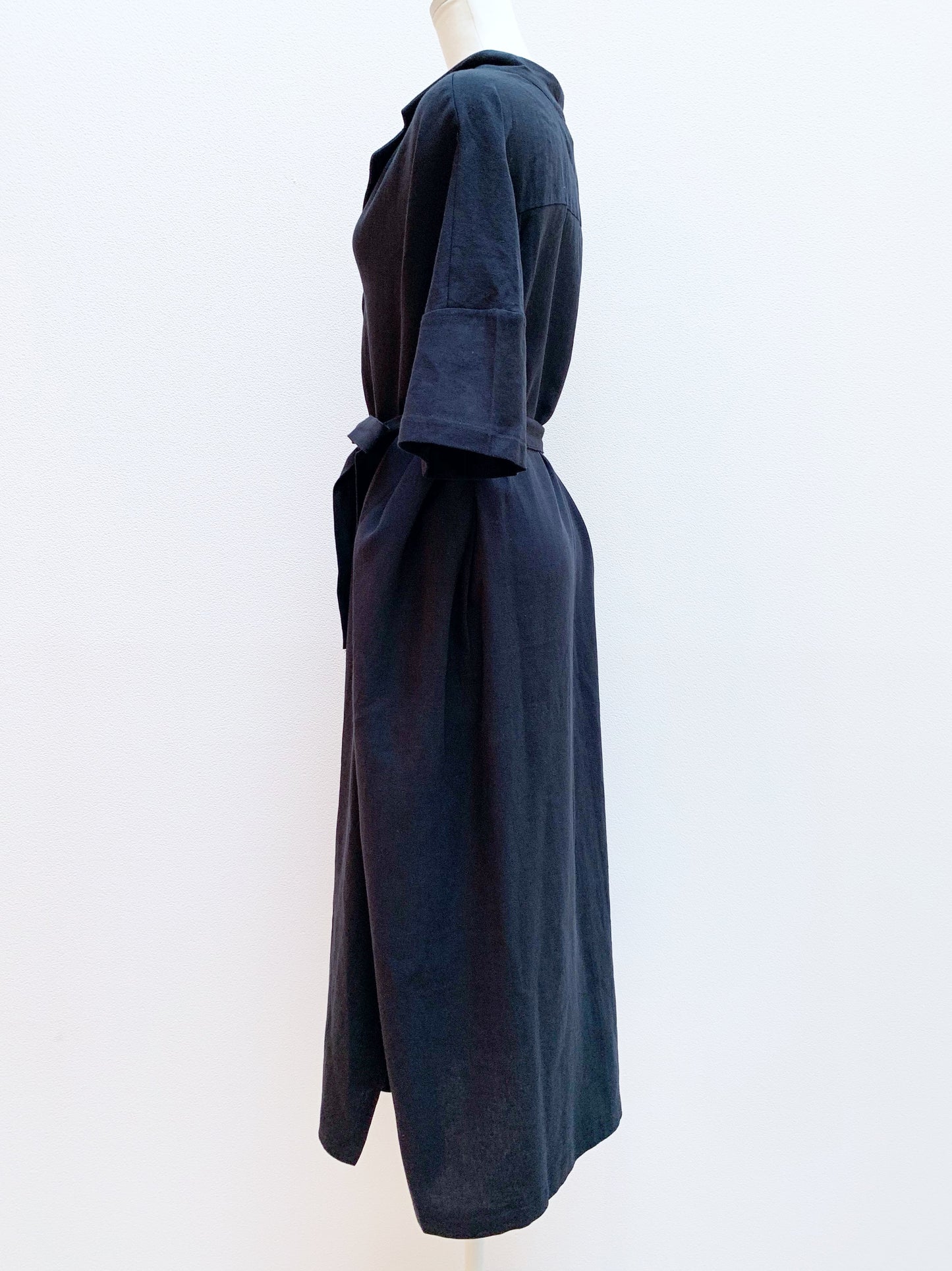 Wide shirt gown / one-piece