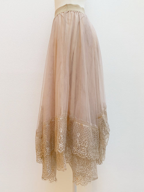Tulle lace skirt