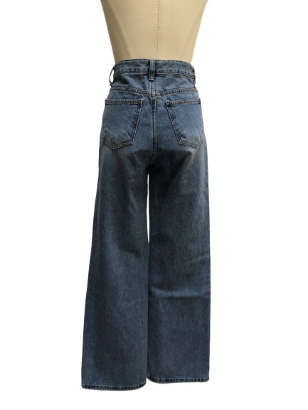Straight denim